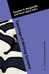 eBook, Typology of Writing Systems, John Benjamins Publishing Company
