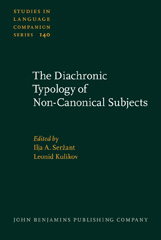 E-book, The Diachronic Typology of Non-Canonical Subjects, John Benjamins Publishing Company