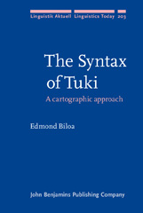 E-book, The Syntax of Tuki, Biloa, Edmond, John Benjamins Publishing Company