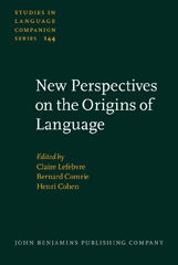 eBook, New Perspectives on the Origins of Language, John Benjamins Publishing Company