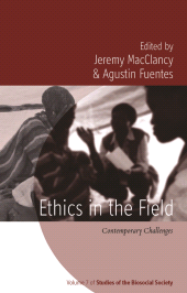 E-book, Ethics in the Field : Contemporary Challenges, Berghahn Books