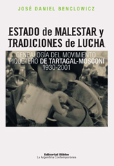 E-book, Estado de malestar y tradiciones de lucha : genealogía del movimiento piquetero de Tartagal-Mosconi (1930-2001), Editorial Biblos