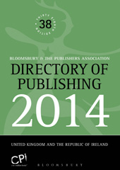 E-book, Directory of Publishing 2014, Bloomsbury Publishing