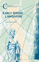 E-book, Early Greek Lawgivers, Bloomsbury Publishing