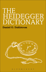 E-book, The Heidegger Dictionary, Bloomsbury Publishing