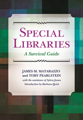 E-book, Special Libraries, Ph.D., James M. Matarazzo, Bloomsbury Publishing