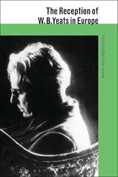 E-book, The Reception of W. B. Yeats in Europe, Bloomsbury Publishing