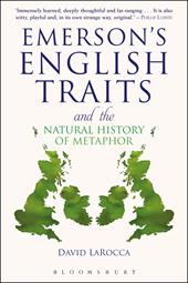 eBook, Emerson's English Traits and the Natural History of Metaphor, Bloomsbury Publishing