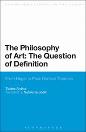 E-book, The Philosophy of Art: The Question of Definition : From Hegel to Post-Dantian Theories, Bloomsbury Publishing