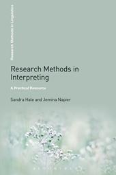 E-book, Research Methods in Interpreting : A Practical Resource, Bloomsbury Publishing