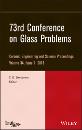 E-book, 73rd Conference on Glass Problems, Volume 34, Issue 1, American Ceramic Society