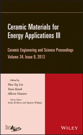 E-book, Ceramic Materials for Energy Applications III, Volume 34, Issue 9, American Ceramic Society