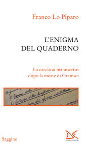 E-book, L'enigma del quaderno, Lo Piparo, Franco, Donzelli Editore