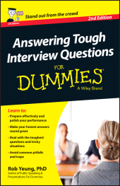 E-book, Answering Tough Interview Questions For Dummies - UK, For Dummies