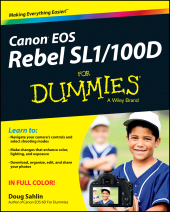 E-book, Canon EOS Rebel SL1/100D For Dummies, For Dummies