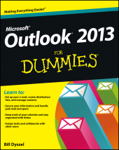 E-book, Outlook 2013 For Dummies, For Dummies