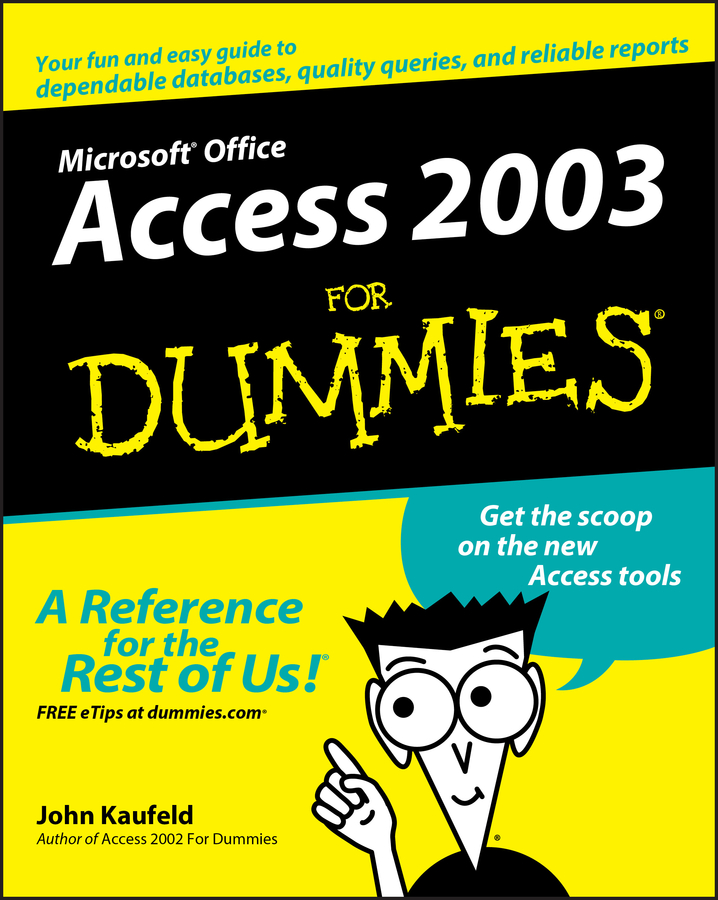 eBook, Access 2003 For Dummies, For Dummies