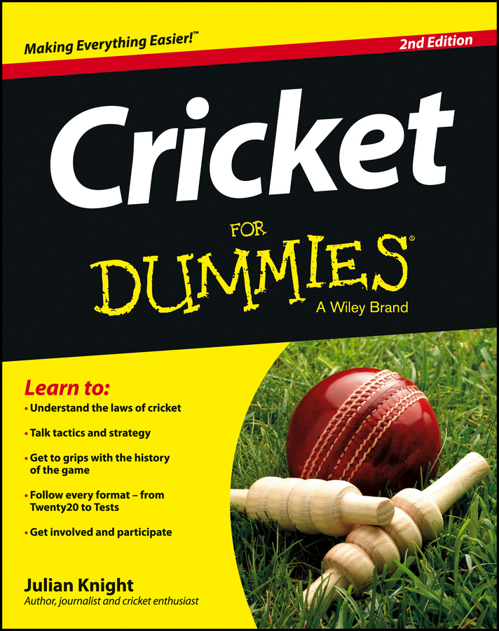 E-book, Cricket For Dummies, For Dummies