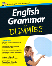 E-book, English Grammar For Dummies, UK Edition, For Dummies