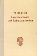 E-book, Depositenbanken und Spekulationsbanken. : Ein Vergleich deutschen und englischen Bankwesens., Duncker & Humblot