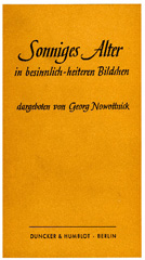 E-book, Sonniges Alter in besinnlich-heiteren Bildchen., Nowottnick, Georg, Duncker & Humblot