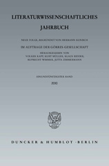 E-book, Literaturwissenschaftliches Jahrbuch., Duncker & Humblot