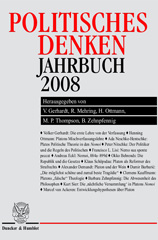 eBook, Politisches Denken. Jahrbuch 2008., Duncker & Humblot