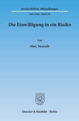 E-book, Die Einwilligung in ein Risiko., Menrath, Marc, Duncker & Humblot