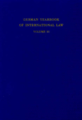 E-book, German Yearbook of International Law - Jahrbuch für Internationales Recht : Vol. 25 (1982), Duncker & Humblot
