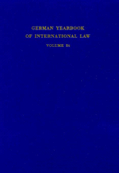 E-book, German Yearbook of International Law - Jahrbuch für Internationales Recht : Vol. 26 (1983), Duncker & Humblot