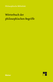 E-book, Wörterbuch der philosophischen Begriffe, Felix Meiner Verlag