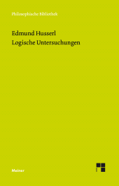 E-book, Logische Untersuchungen, Felix Meiner Verlag