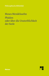 E-book, Phädon oder über die Unsterblichkeit der Seele, Felix Meiner Verlag