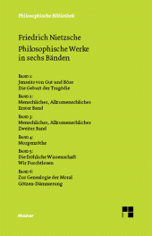 E-book, Philosophische Werke in sechs Bänden, Felix Meiner Verlag