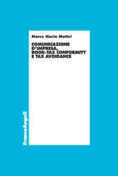 eBook, Comunicazione d'impresa, book-tax conformity e tax avoidance, Franco Angeli