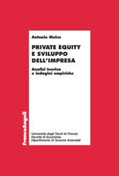 E-book, Private equity e sviluppo dell'impresa : analisi teorica e indagini empiriche, Meles, Antonio, Franco Angeli