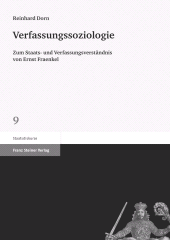 eBook, Verfassungssoziologie : Zum Staats- und Verfassungsverständnis von Ernst Fraenkel, Franz Steiner Verlag GmbH