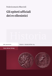 E-book, Gli epiteti ufficiali dei re ellenistici, Franz Steiner Verlag GmbH