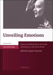 E-book, Unveiling Emotions : Sources and Methods for the Study of Emotions in the Greek World, Franz Steiner Verlag GmbH