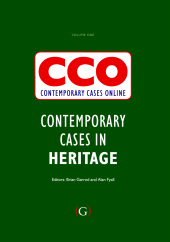 E-book, Contemporary Cases in Heritage Tourism, Goodfellow Publishers