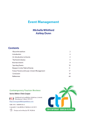 E-book, Event Management, Goodfellow Publishers