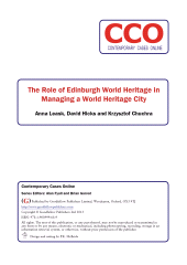 E-book, The Role of Edinburgh World Heritage in Managing a World Heritage City, Goodfellow Publishers