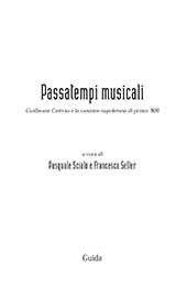 eBook, Passatempi musicali : Guillaume Cottrau e la canzone napoletana di primo '800, Guida editori