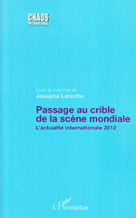 E-book, Passage au crible de la scène mondiale : l'actualité internationale 2012, L'Harmattan