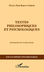E-book, Textes philosophiques et psychologiques, L'Harmattan
