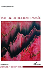 E-book, Pour une critique d'art engagée, Berthet, Dominique, 1959-, L'Harmattan