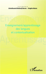 E-book, Enseignement/apprentissage des langues et contextualisation, Editions L'Harmattan