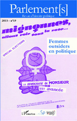 E-book, Femmes outsiders en politique, Editions L'Harmattan