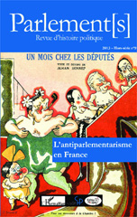 E-book, L'antiparlementarisme en France, Editions L'Harmattan