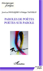 eBook, Paroles de poètes, poètes sur parole, Editions L'Harmattan